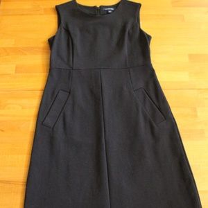 Lands' End Black Cocktail Dress